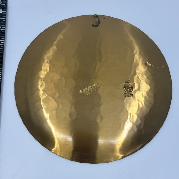 Bronze Pittsburgh Wendell August Forge Round Plate - Picture 5 of 7